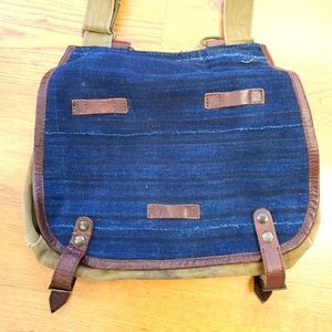 Will Leather Goods Indigo Surplus Messenger Bag